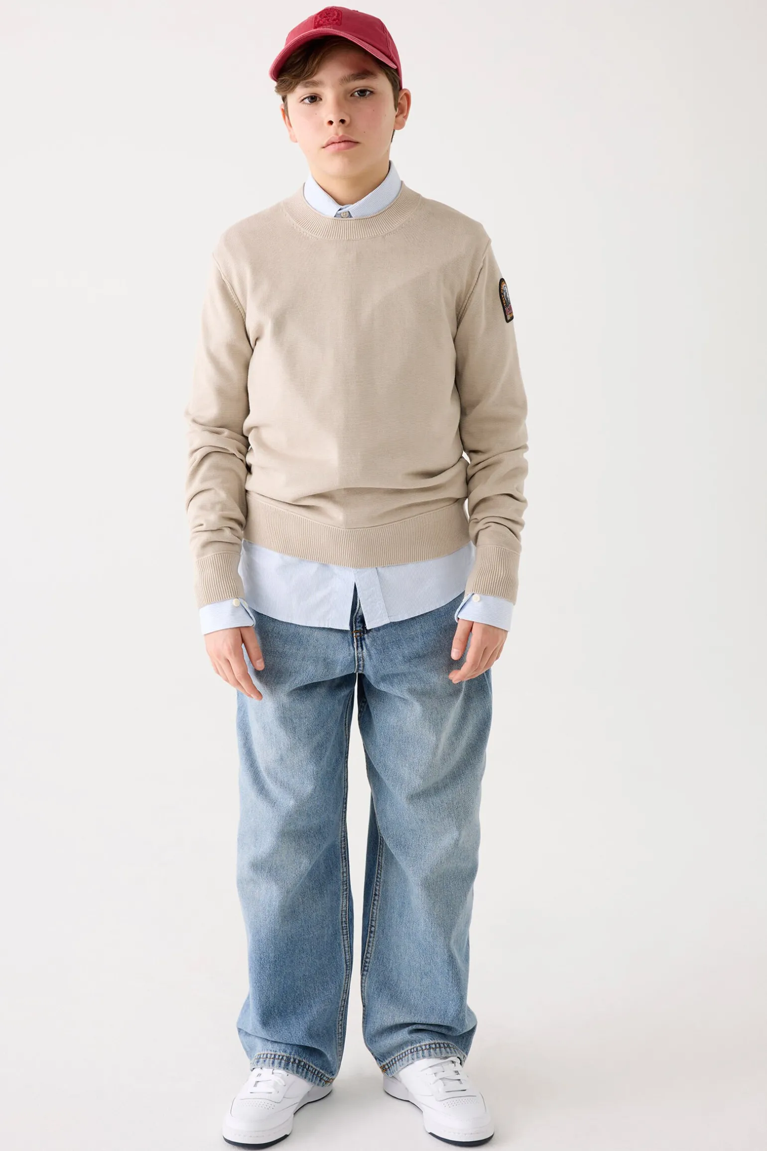 BASIC BRAW - RUNDHALSPULLOVER