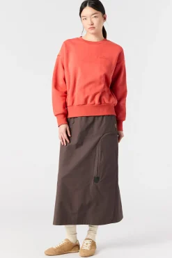 BIBI - SWEATSHIRT MIT RUNDHALSAUSSCHNITT