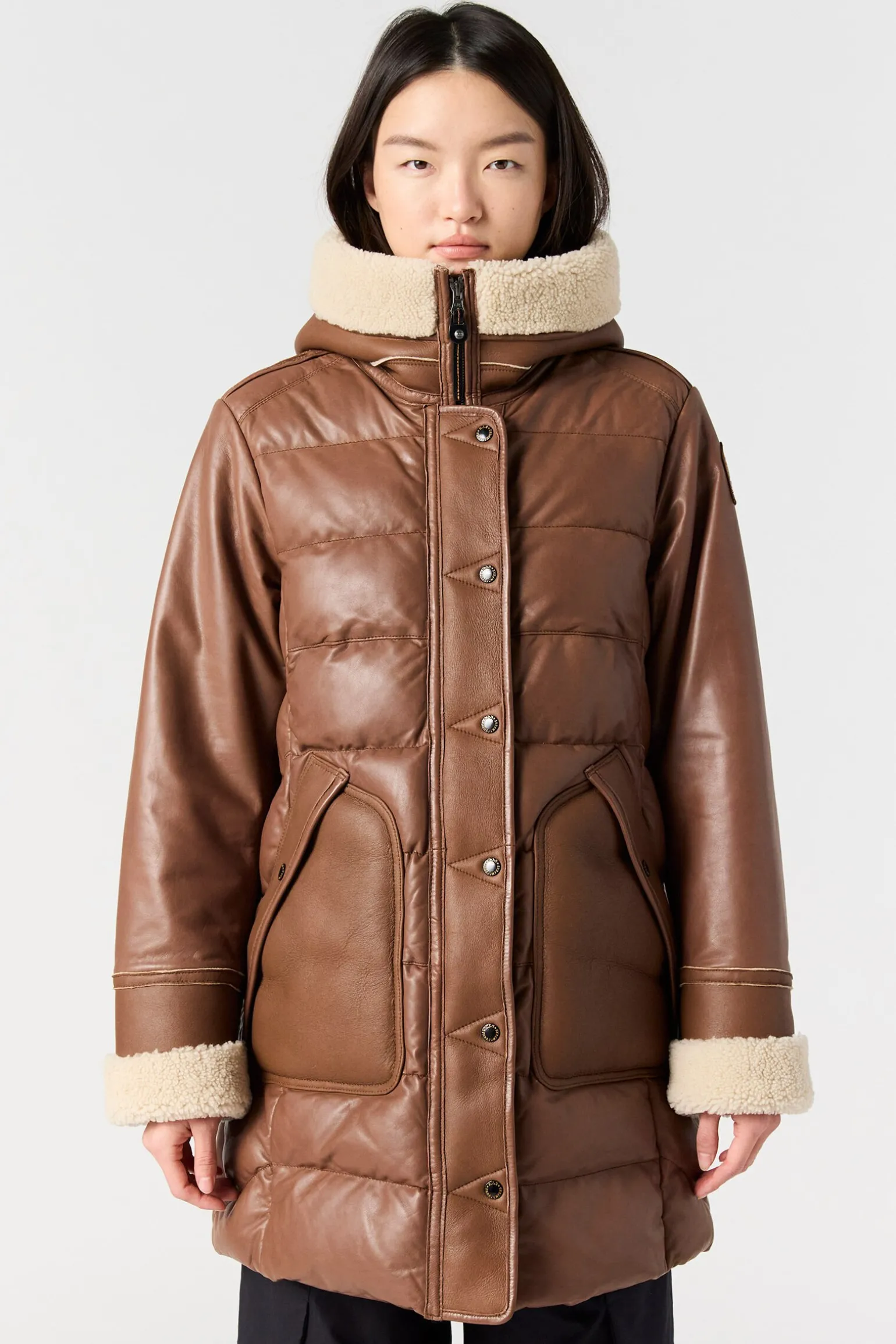 DEMI SPECIAL - LEDERMANTEL