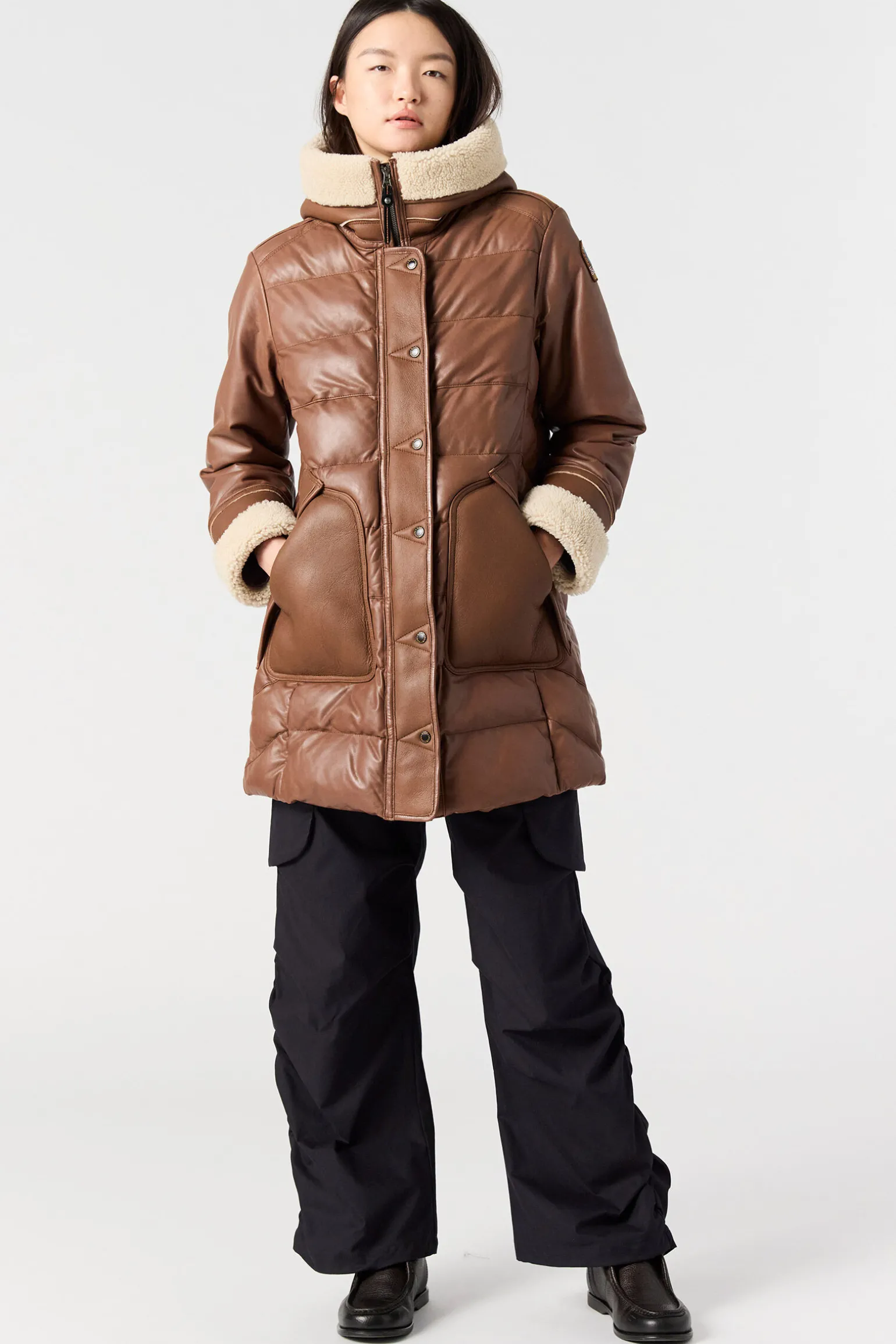 DEMI SPECIAL - LEDERMANTEL