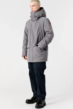 EFREM - LANGE JACKE MIT KAPUZE