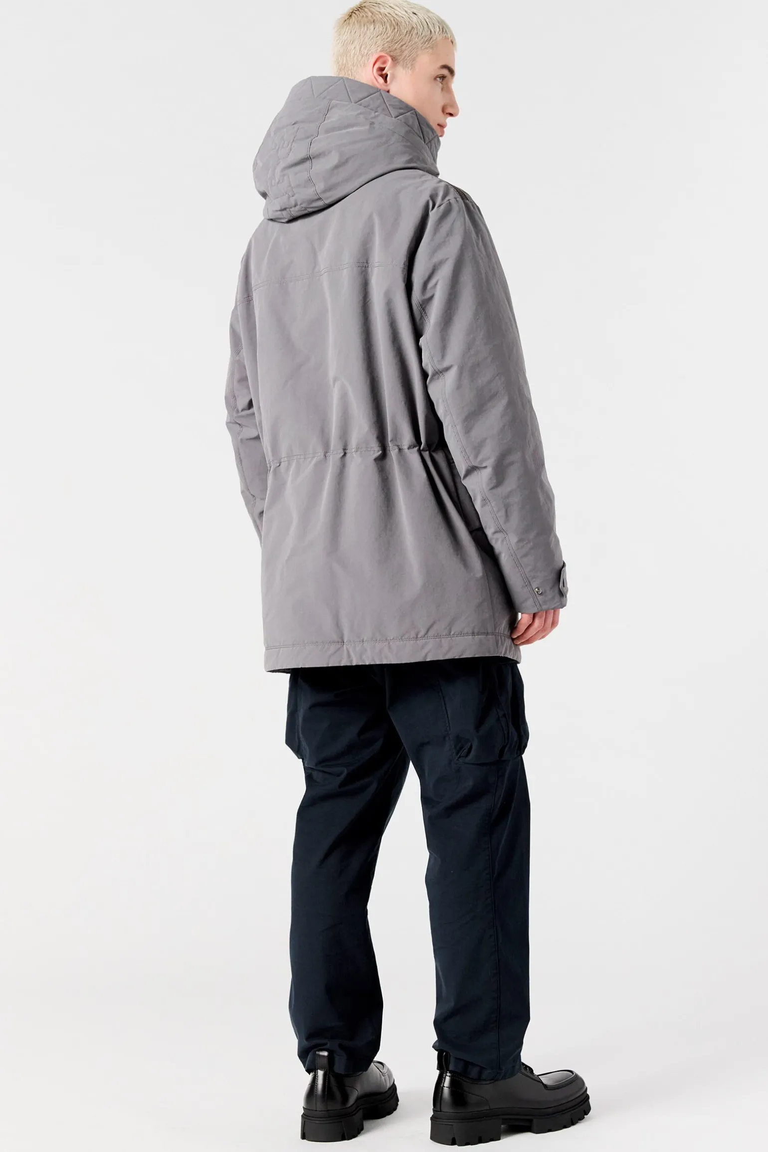 EFREM - LANGE JACKE MIT KAPUZE