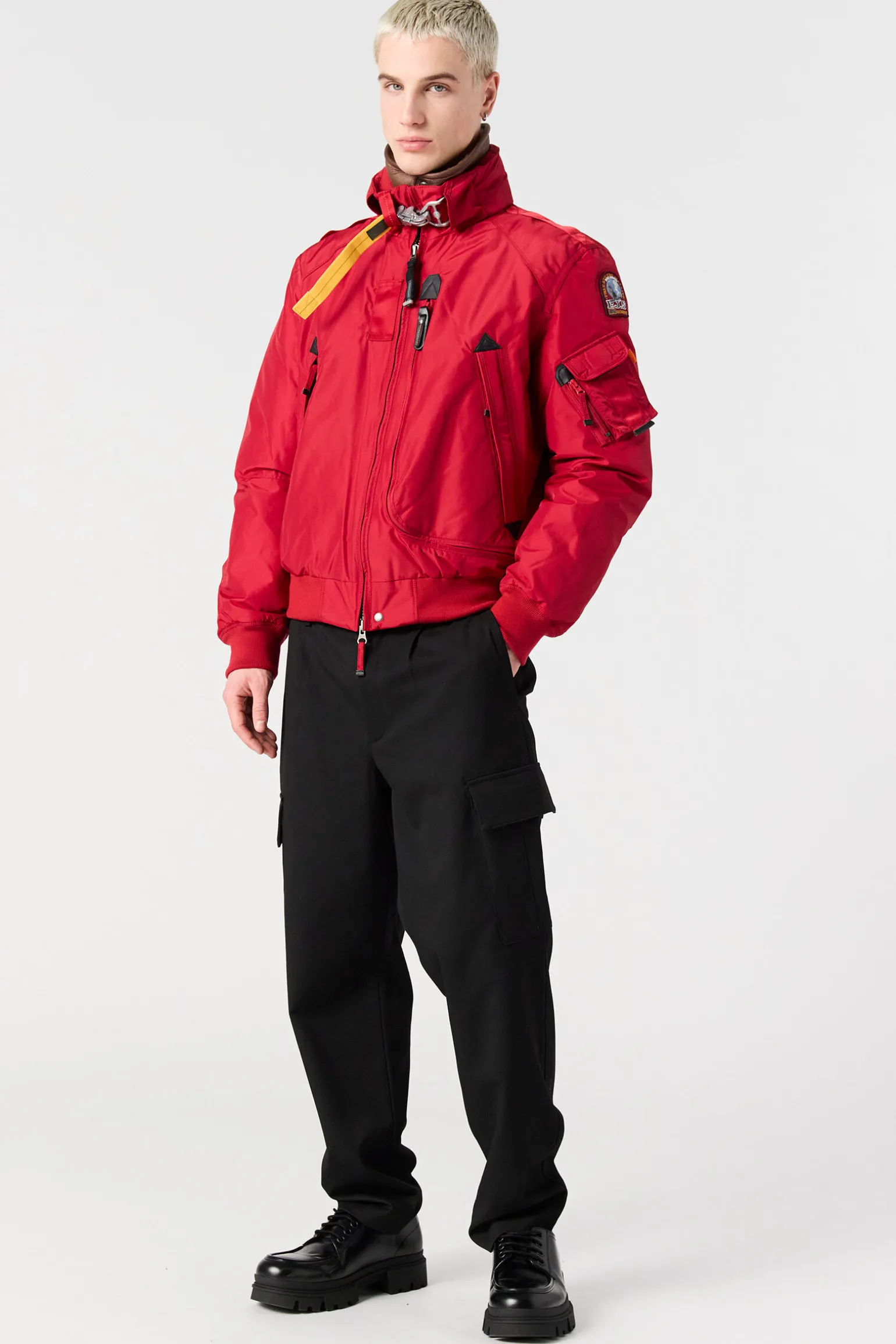 FIRE S. - BOMBERJACKE MIT KAPUZE