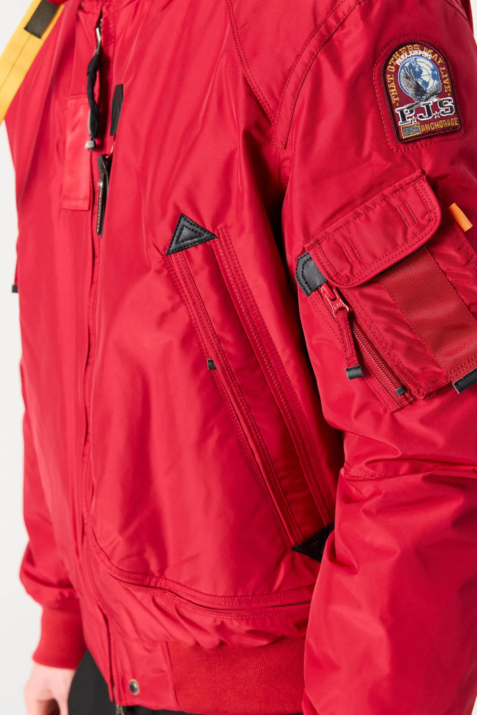 FIRE S. - BOMBERJACKE MIT KAPUZE