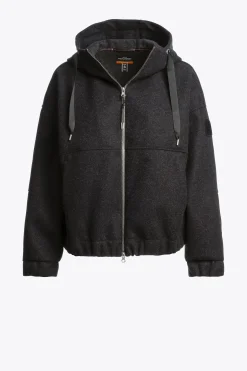 ILEAN - SWEATSHIRT AUS FLANELL