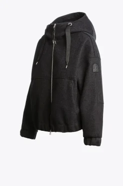 ILEAN - SWEATSHIRT AUS FLANELL