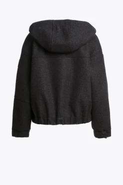 ILEAN - SWEATSHIRT AUS FLANELL