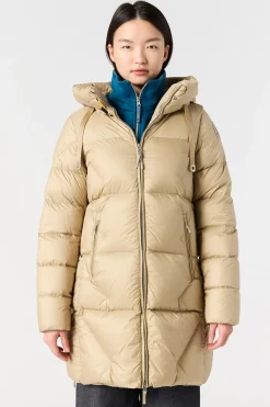 JANET - DAUNENJACKE MIT KAPUZE