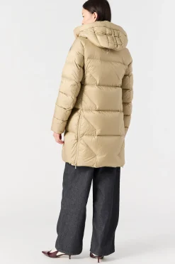 JANET - DAUNENJACKE MIT KAPUZE