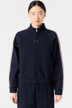 JULIANA - SWEATJACKE MIT DURCHGEHENDEM REIßVERSCHLUSS