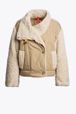 KAEDE - BOMBERJACKE AUS CURLY-FLEECE