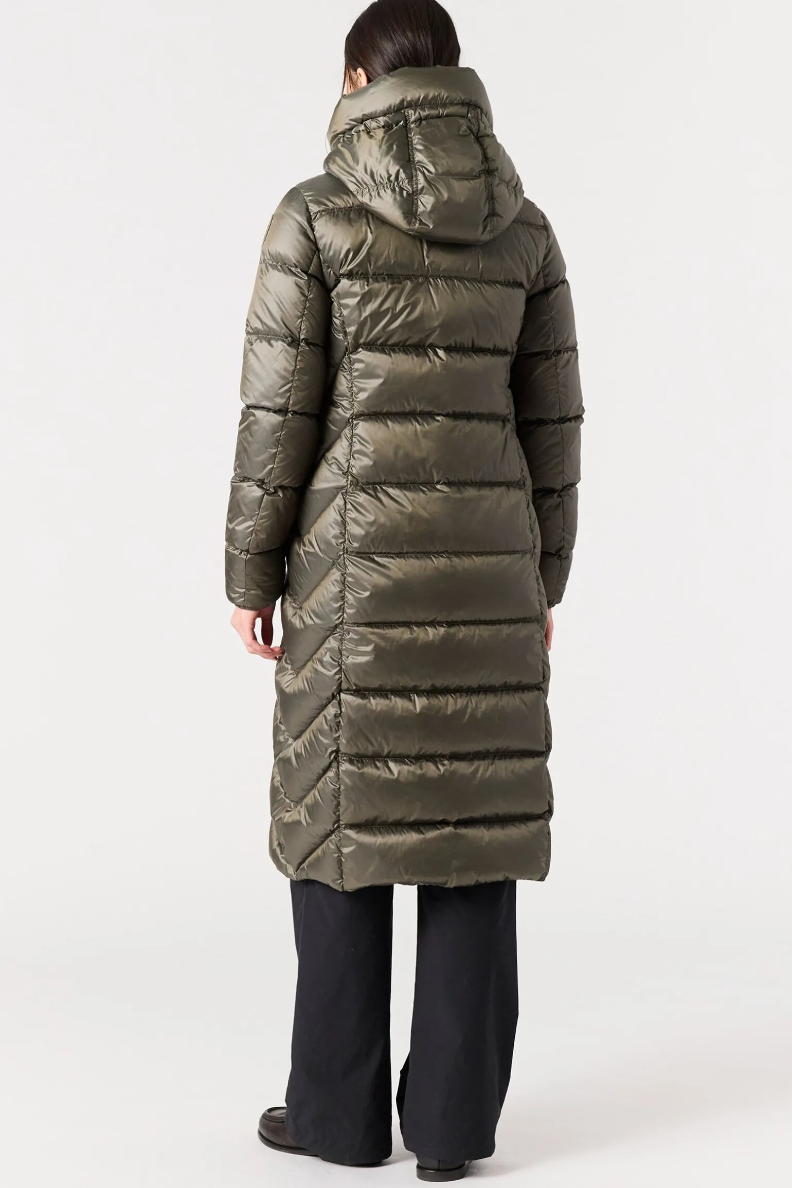 LEAH - DAUNENJACKE MIT KAPUZE