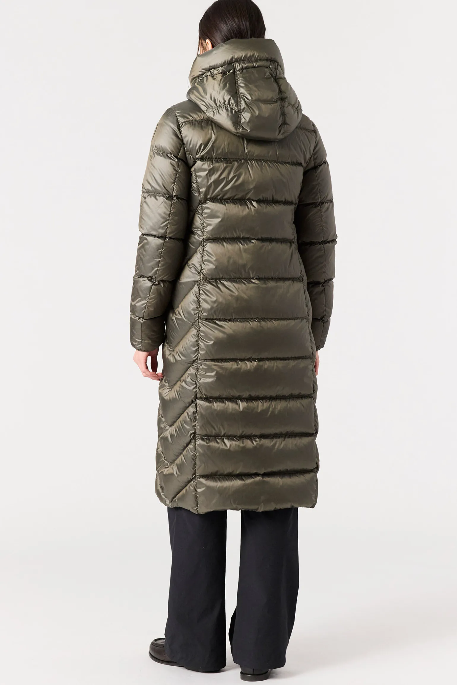 LEAH - DAUNENJACKE MIT KAPUZE