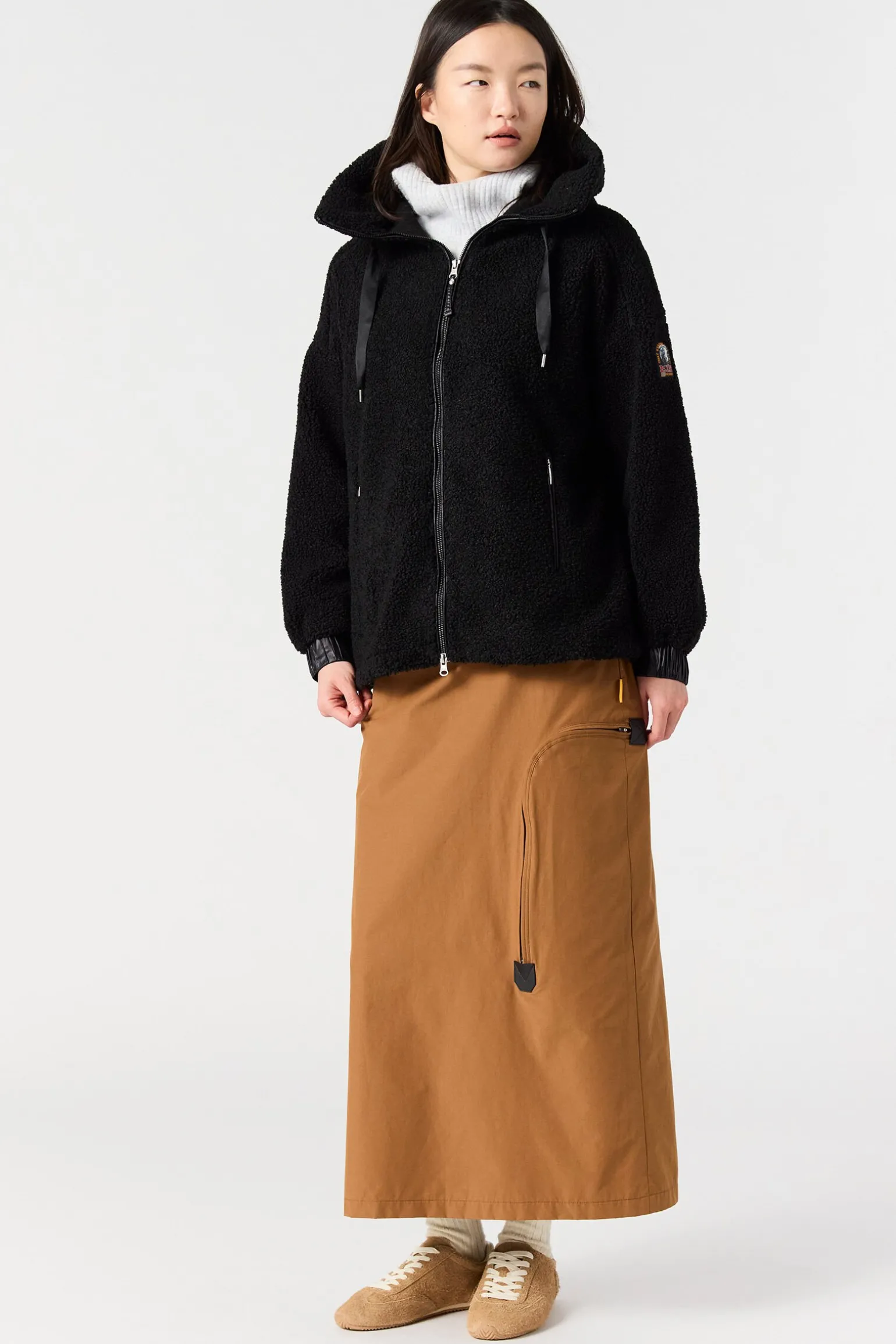 NOELLE - SWEATJACKE MIT DURCHGEHENDEM REIßVERSCHLUSS