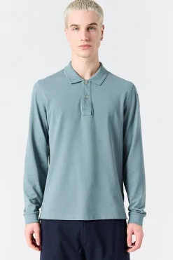 OBERON - LANGARM-POLOSHIRT