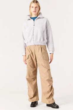 SORI - SWEATJACKE MIT DURCHGEHENDEM REIßVERSCHLUSS