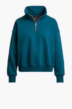 ZENDAYA - SWEATSHIRT MIT HALBEM REIßVERSCHLUSS