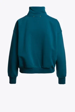 ZENDAYA - SWEATSHIRT MIT HALBEM REIßVERSCHLUSS